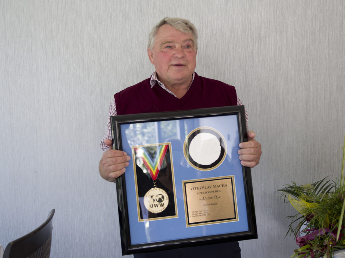 Vítězslav Mácha vstoupil do sportovní síně slávy