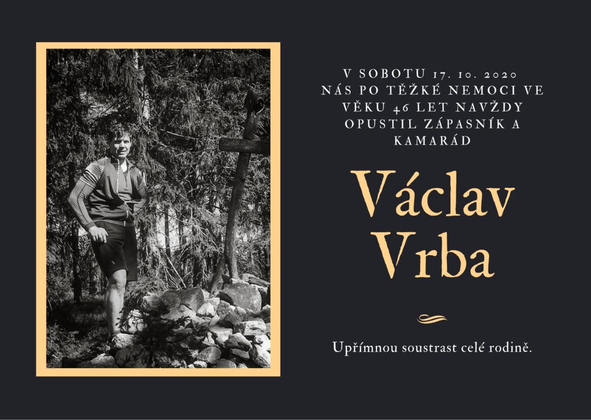 Do zápasnického nebe odešel Václav Vrba
