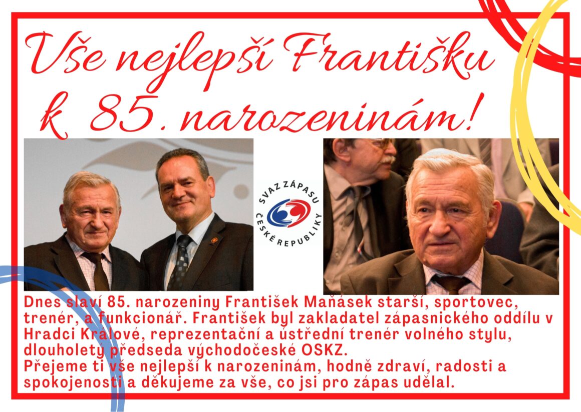 Vše nejlepší k narozeninám Františku!