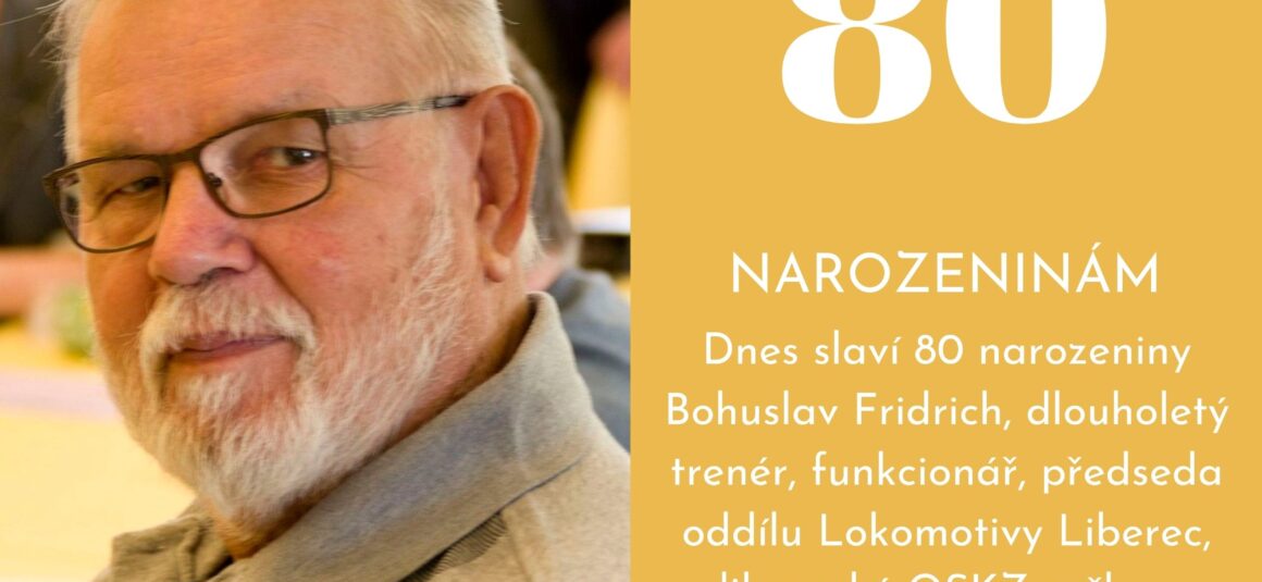 Vše nejlepší k narozeninám Bohouši!