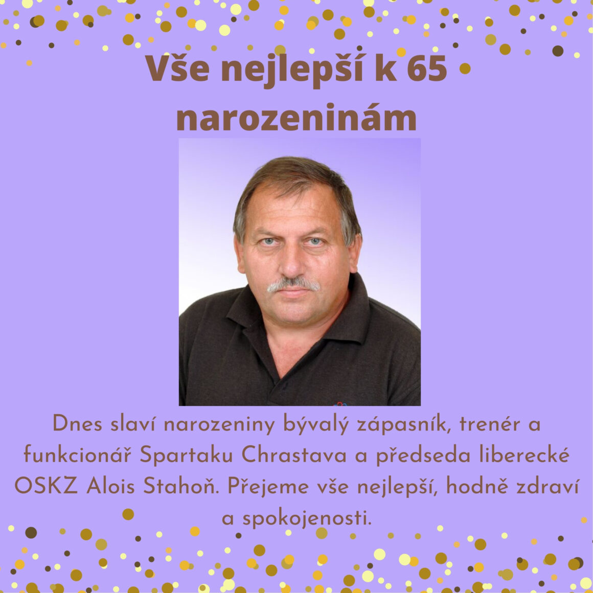 Vše nejlepší k narozeninám!