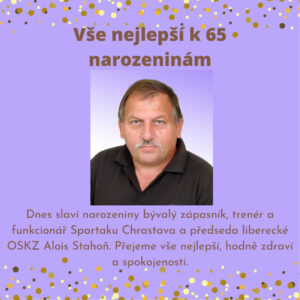 Vše nejlepší k narozeninám!