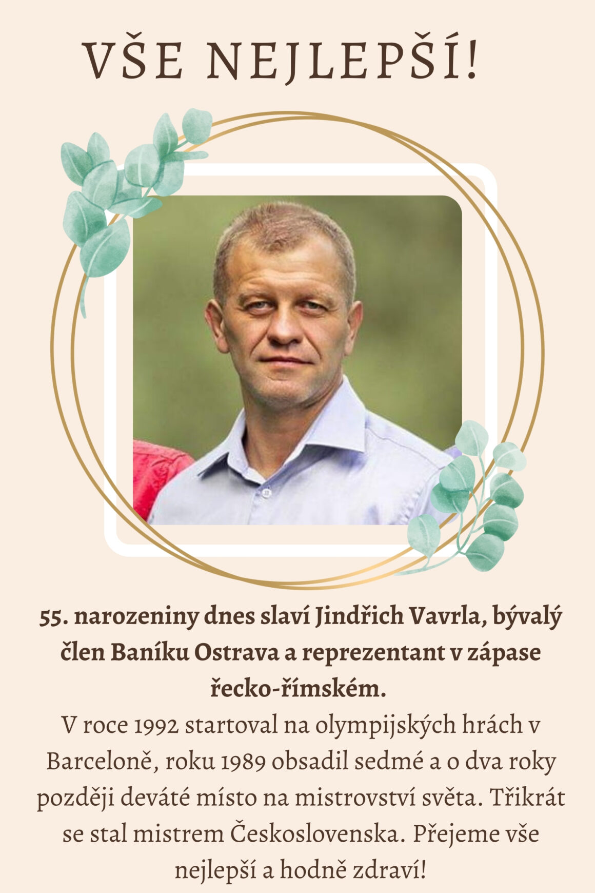 Vše nejlepší k narozeninám!