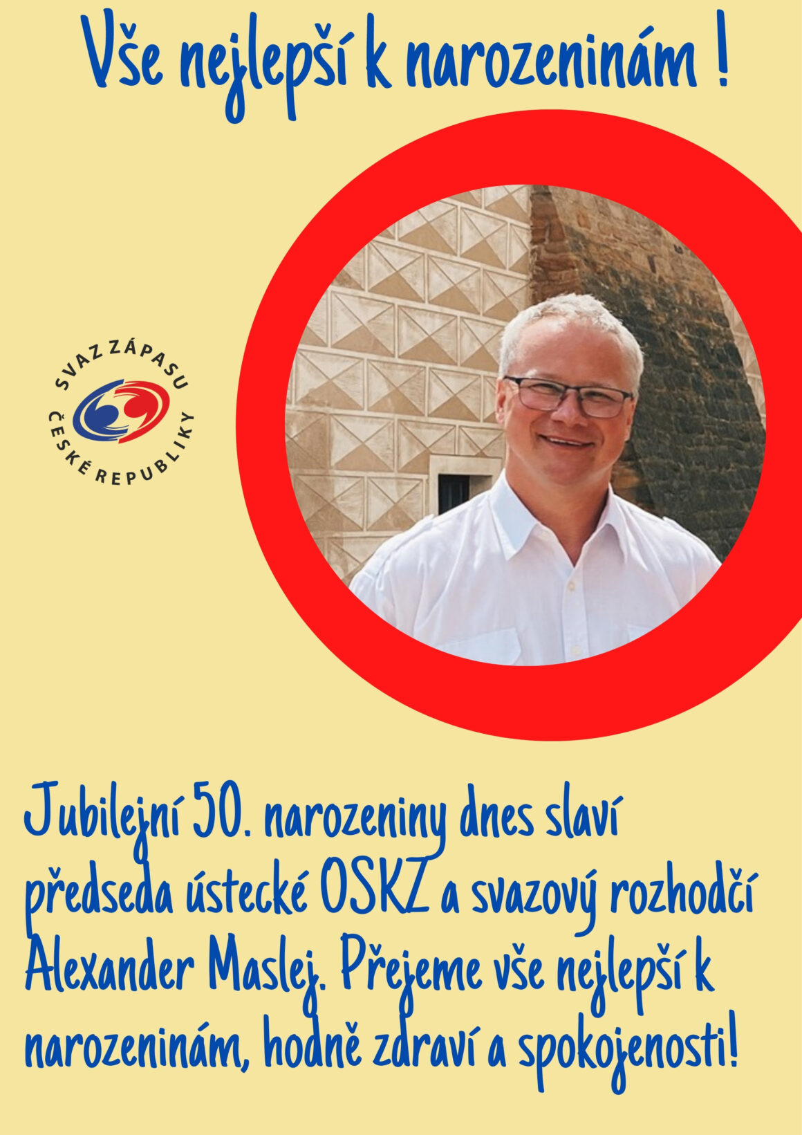 Vše nejlepší k narozeninám!