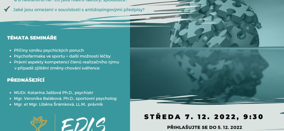 Problematika duševních poruchy ve sportu