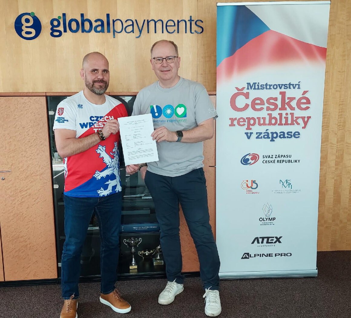 Svaz zápasu podepsal sponzorskou smlouvu s Global Payments s.r.o.