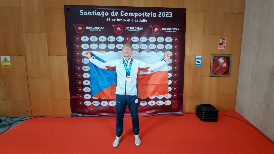 Michal Zelenka vybojoval bronz na mistrovství Evropy U20